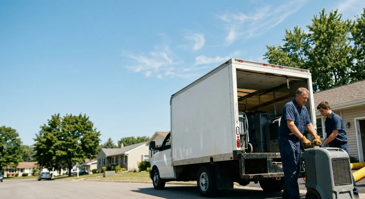 Water Damage Cleanup in Modoc, IL near me